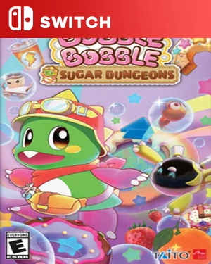 【SWITCH中文】泡泡龙：白糖地下迷宫 – 豪华版.Bubble Bobble Sugar Dungeons Deluxe Edition-游戏饭