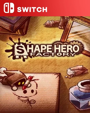 【SWITCH中文】涂鸦英雄工厂.ShapeHero Factory-游戏饭
