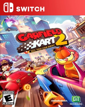 【SWITCH中文】加菲猫卡丁车2：无限漂移.Garfield Kart 2 All You Can Drift-游戏饭