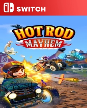 【SWITCH中文】火热狂飙.Hot Rod Mayhem-游戏饭