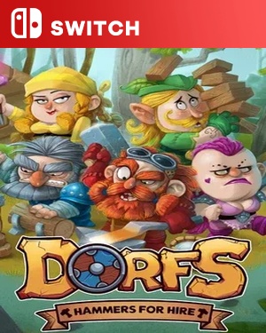 【SWITCH中文】Dorfs：铁锤滞销.Dorfs Hammers for Hire-游戏饭