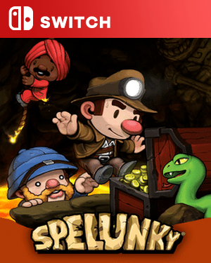 【SWITCH英文】洞穴探险.Spelunky-游戏饭