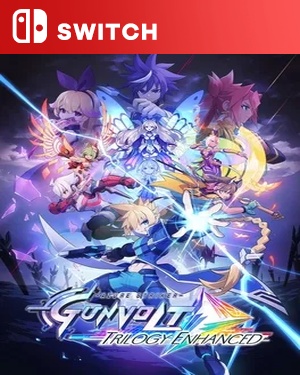 【SWITCH中文】苍蓝雷霆GUNVOLT：三棱合极版.Azure Striker Gunvolt Trilogy Enhanced-游戏饭