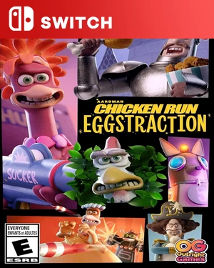 【SWITCH中文】落跑鸡：蛋劫行动.Chicken Run Eggstraction-游戏饭