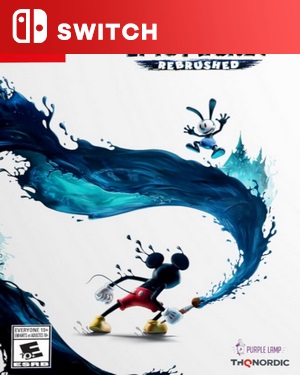 【SWITCH中文】传奇米老鼠：重绘.Epic Mickey Rebrushed-游戏饭