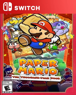 【SWITCH中文】纸片马里奥RPG.Paper MarioPaper Mario The Thousand-Year Door-游戏饭