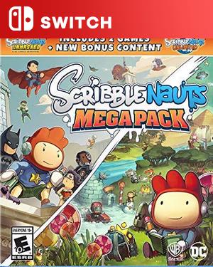【SWITCH日英】涂鸦冒险家：超大组合包 Scribblenauts Mega Pack-游戏饭
