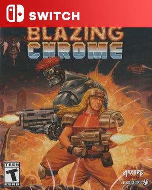 【SWITCH中文】炽热合金 Blazing Chrome-游戏饭